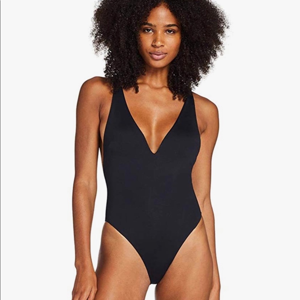 Woman’s one piece bathing suit